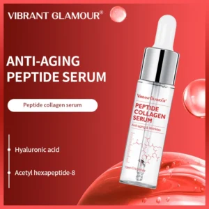 VIBRANT GLAMOUR Hexapeptide Collagen Anti-Aging Serum 15ml for Firming and Hydration