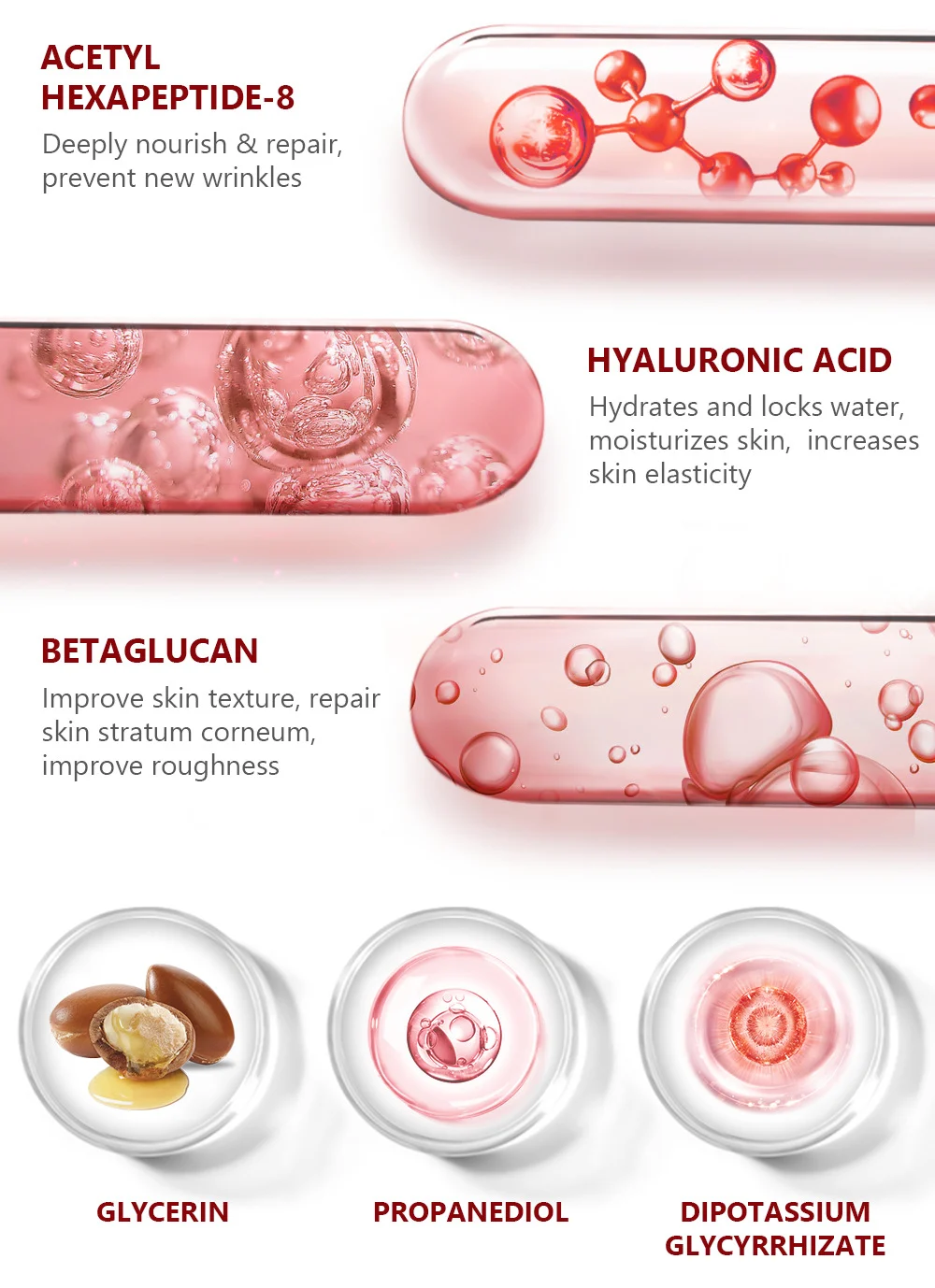 Hexapeptide Collagen Serum 15ml Anti-Aging Firming Hydration 12 hexapeptide collagen serum 15ml vib h8rmss98 desc 12