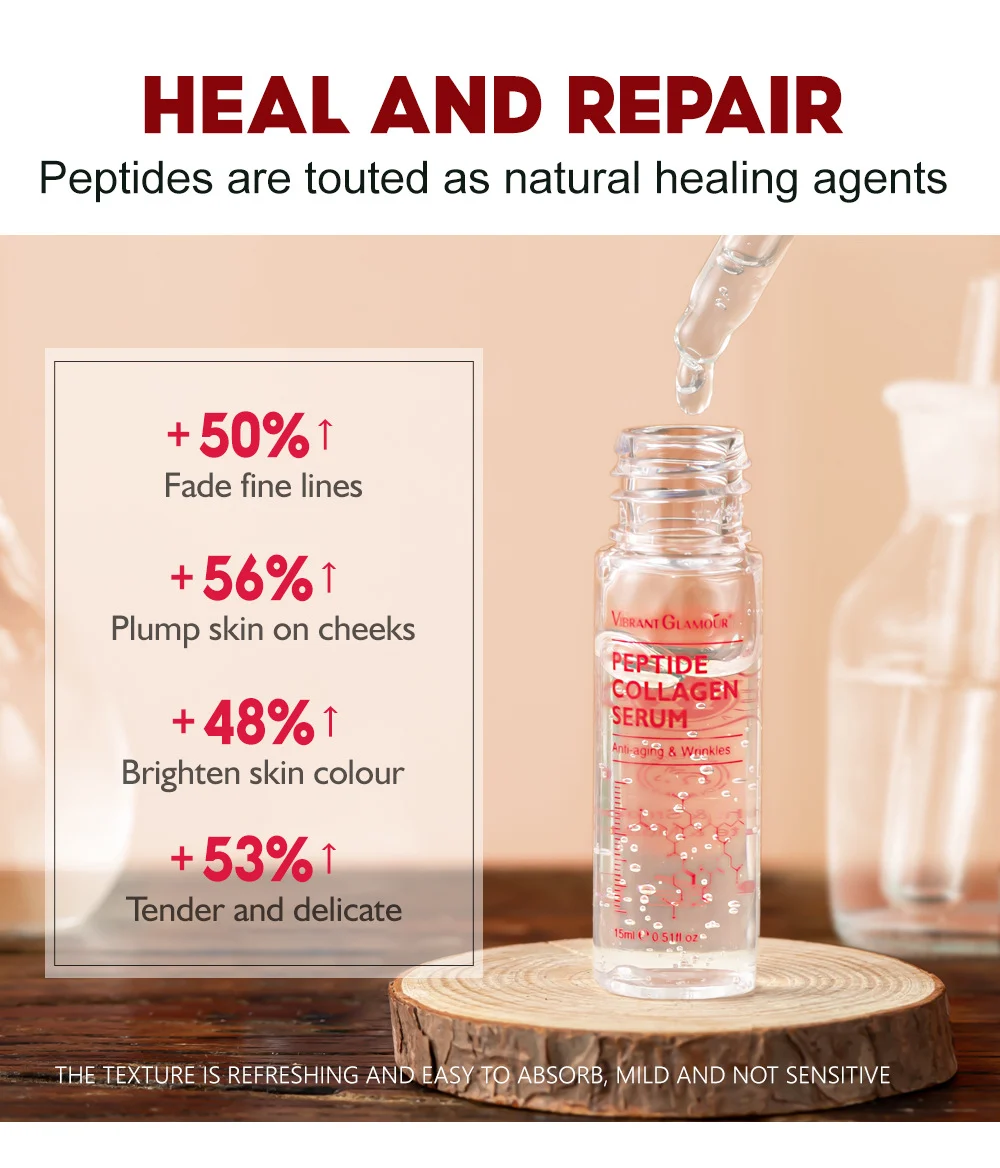 Hexapeptide Collagen Serum 15ml Anti-Aging Firming Hydration 14 hexapeptide collagen serum 15ml vib h8rmss98 desc 14