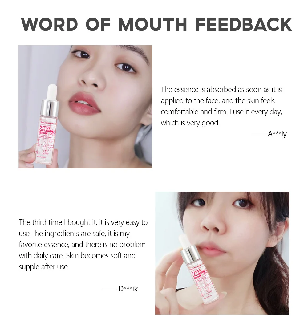 Hexapeptide Collagen Serum 15ml Anti-Aging Firming Hydration 15 hexapeptide collagen serum 15ml vib h8rmss98 desc 15