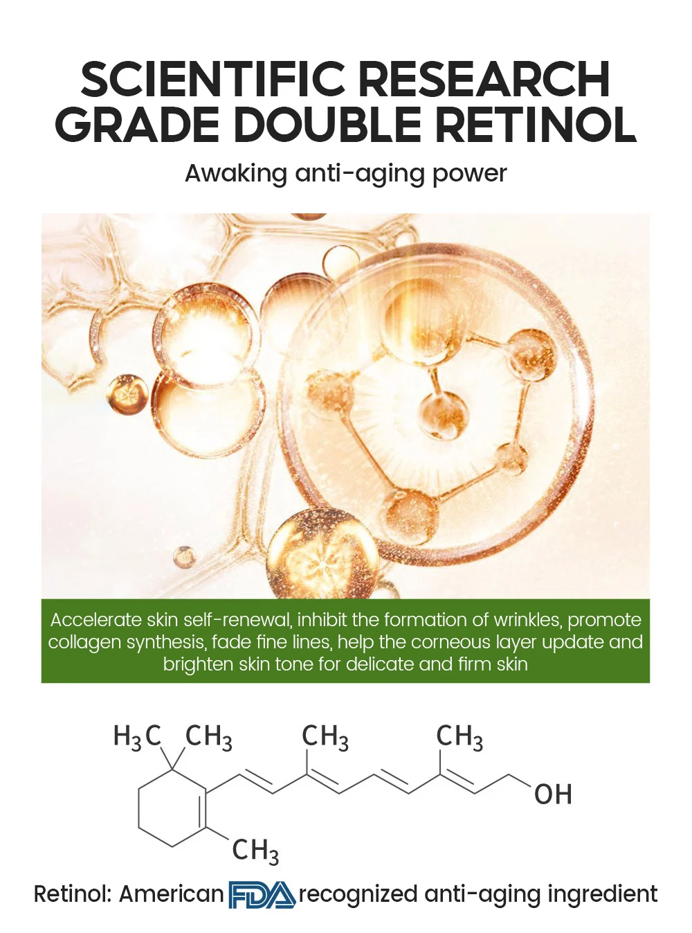 Vibrant Glamour 1% Retinol Face Serum, 30ml Anti-Aging Firming Serum 10 retinol serum anti aging firming face serum 30ml vib seajufeq desc 14