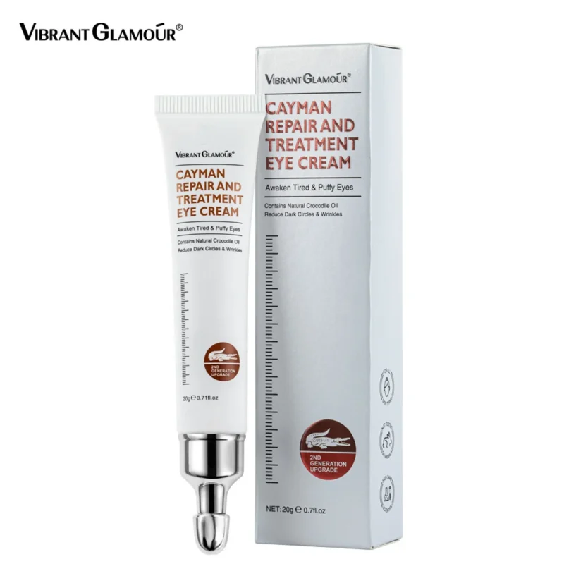 Vibrant Glamour Cayman Repair and Treatment Eye Cream with Natural Crocodile Oil