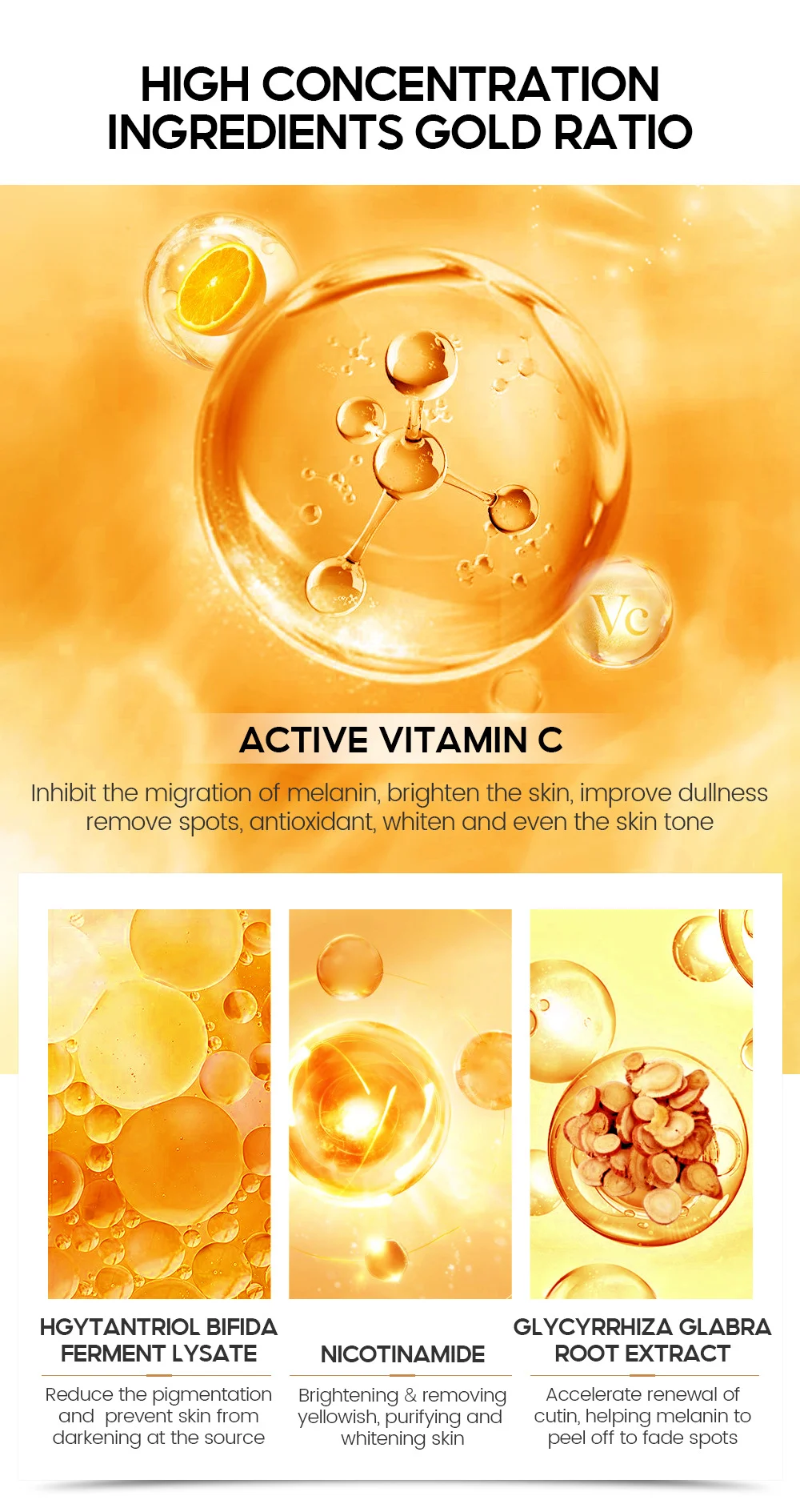 VIBRANT GLAMOUR Vitamin C Cream Brightening Whitening Moisturizing Face Cream 30g 7 vitamin c brightening face cream vib euteetv5 desc 10