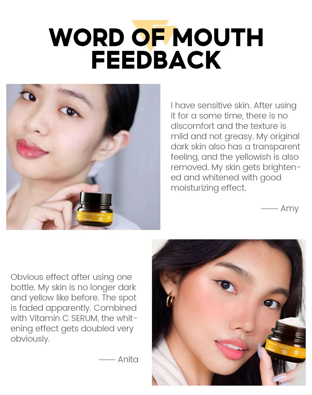 VIBRANT GLAMOUR Vitamin C Cream Brightening Whitening Moisturizing Face Cream 30g 11 vitamin c brightening face cream vib euteetv5 desc 14
